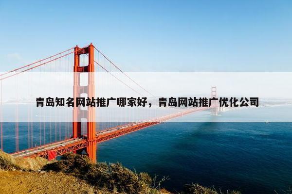 青岛知名网站推广哪家好，青岛网站推广优化公司