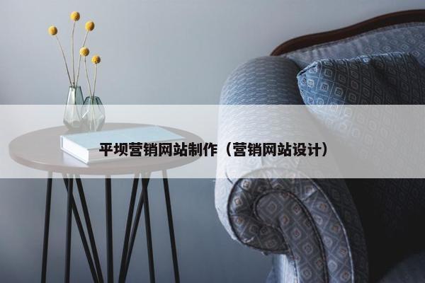 平坝营销网站制作（营销网站设计）