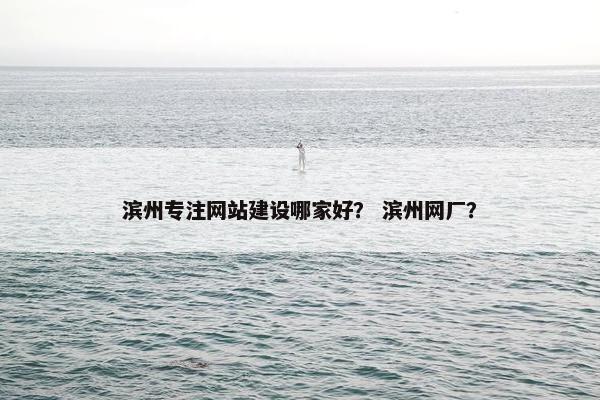 滨州专注网站建设哪家好？ 滨州网厂？