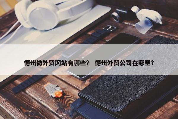 德州做外贸网站有哪些？ 德州外贸公司在哪里？