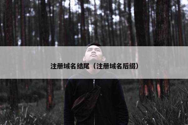 注册域名结尾（注册域名后缀）