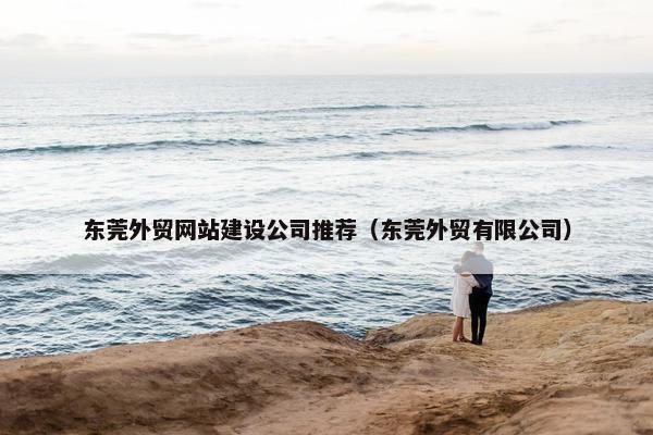 东莞外贸网站建设公司推荐（东莞外贸有限公司）
