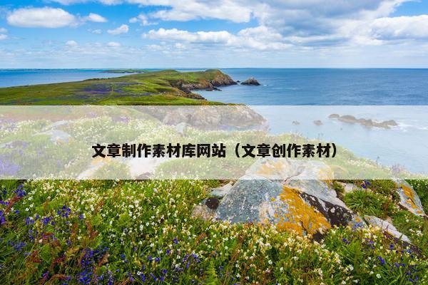文章制作素材库网站（文章创作素材）