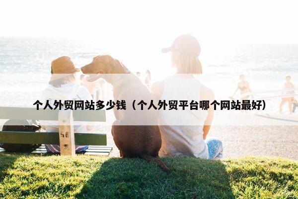 个人外贸网站多少钱（个人外贸平台哪个网站最好）