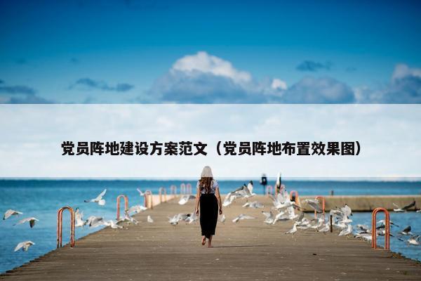 党员阵地建设方案范文（党员阵地布置效果图）