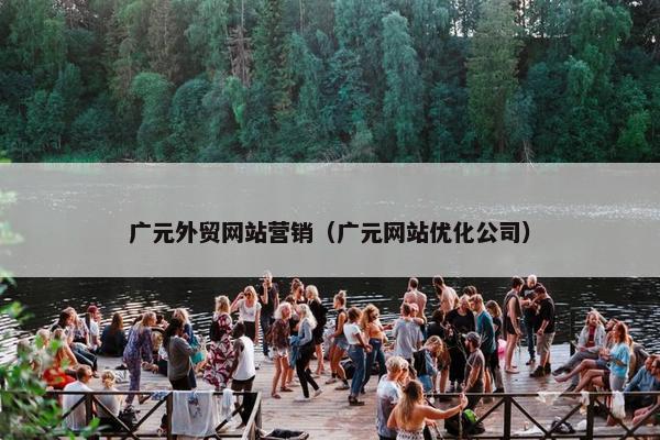 广元外贸网站营销（广元网站优化公司）
