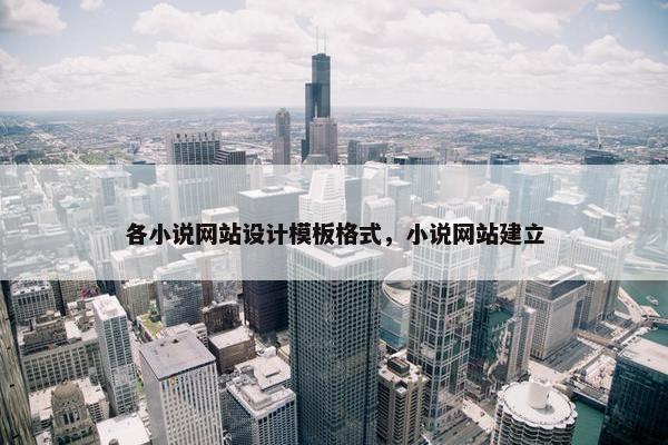 各小说网站设计模板格式，小说网站建立