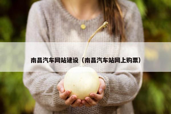 南昌汽车网站建设（南昌汽车站网上购票）