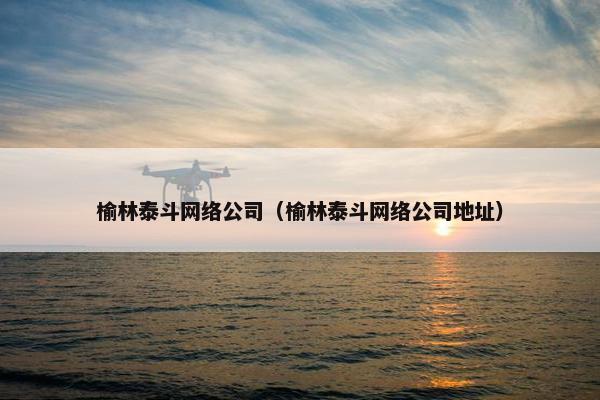 榆林泰斗网络公司（榆林泰斗网络公司地址）