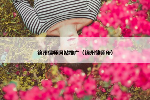 锦州律师网站推广（锦州律师所）