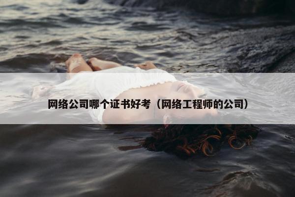 网络公司哪个证书好考（网络工程师的公司）