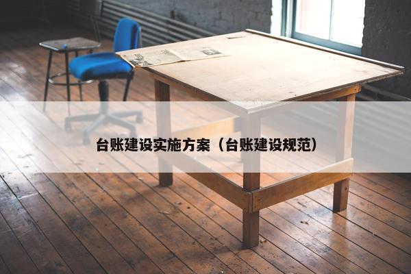 台账建设实施方案（台账建设规范）