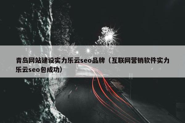 青岛网站建设实力乐云seo品牌（互联网营销软件实力乐云seo包成功）