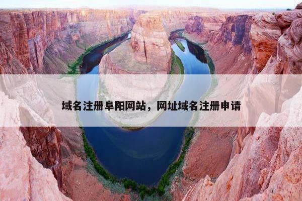 域名注册阜阳网站，网址域名注册申请