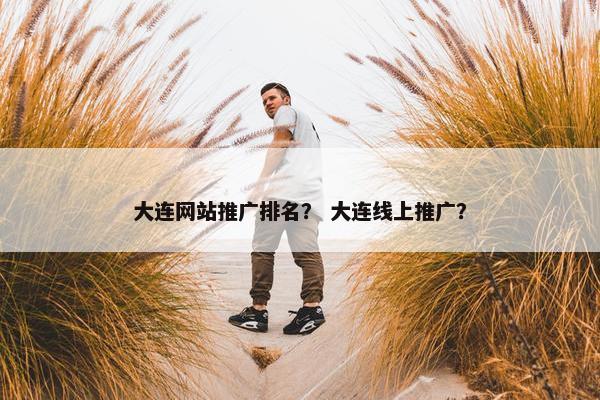 大连网站推广排名？ 大连线上推广？