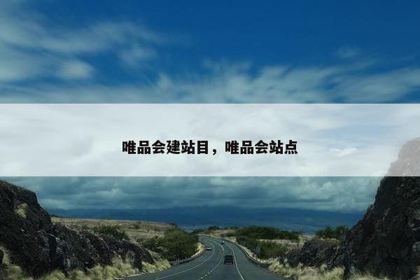 唯品会建站目，唯品会站点