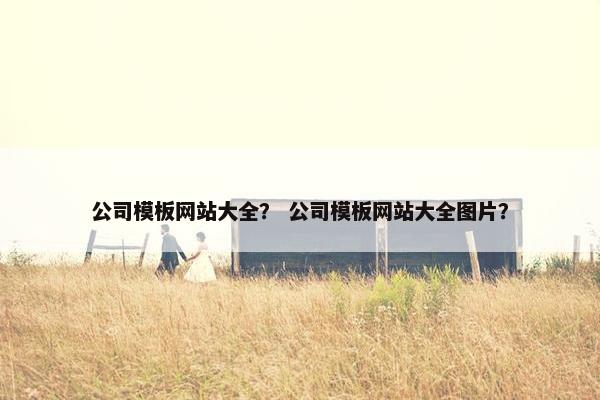 公司模板网站大全？ 公司模板网站大全图片？