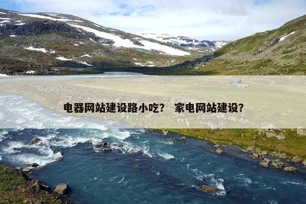 电器网站建设路小吃？ 家电网站建设？