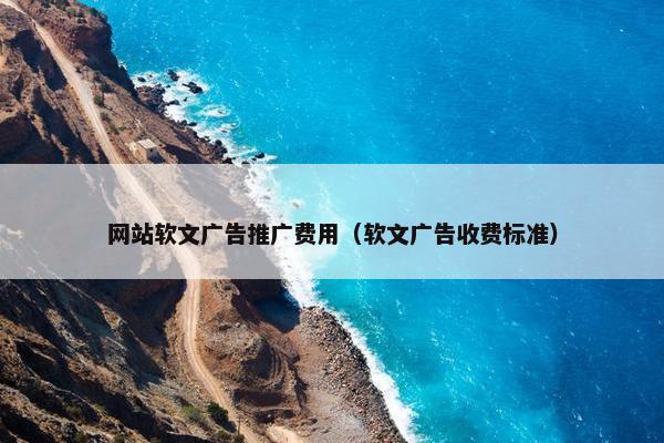 网站软文广告推广费用（软文广告收费标准）