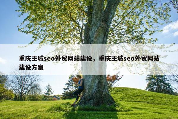 重庆主城seo外贸网站建设，重庆主城seo外贸网站建设方案