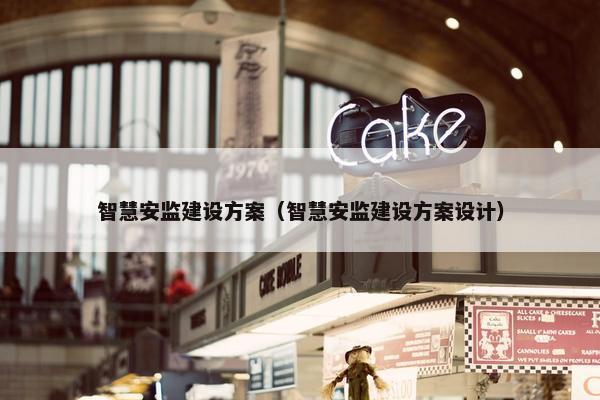 智慧安监建设方案（智慧安监建设方案设计）