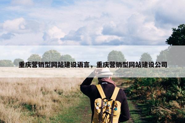 重庆营销型网站建设语言，重庆营销型网站建设公司