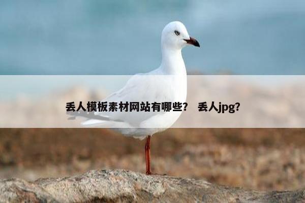 丢人模板素材网站有哪些？ 丢人jpg？