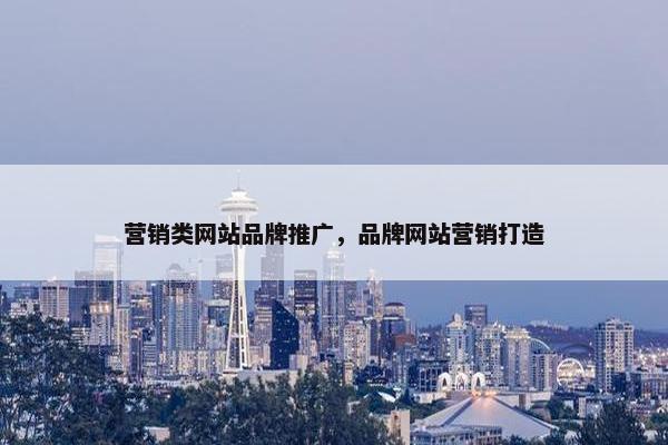 营销类网站品牌推广，品牌网站营销打造