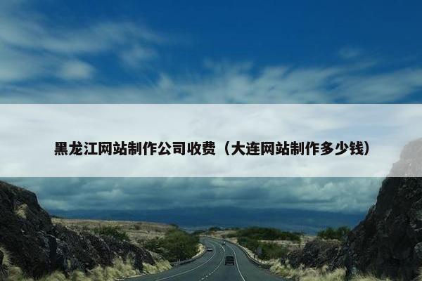 黑龙江网站制作公司收费（大连网站制作多少钱）