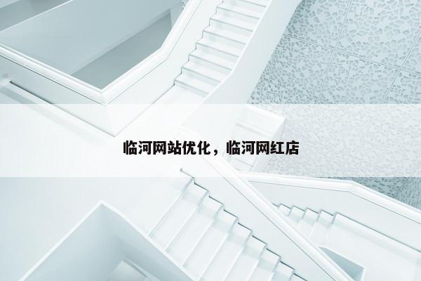 临河网站优化，临河网红店