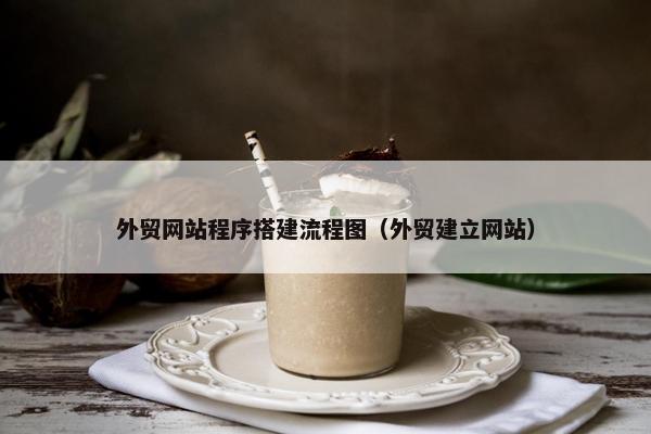 外贸网站程序搭建流程图（外贸建立网站）