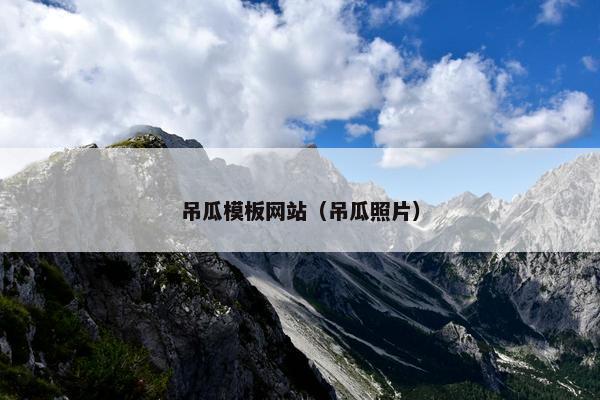 吊瓜模板网站（吊瓜照片）