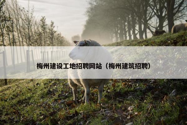 梅州建设工地招聘网站（梅州建筑招聘）