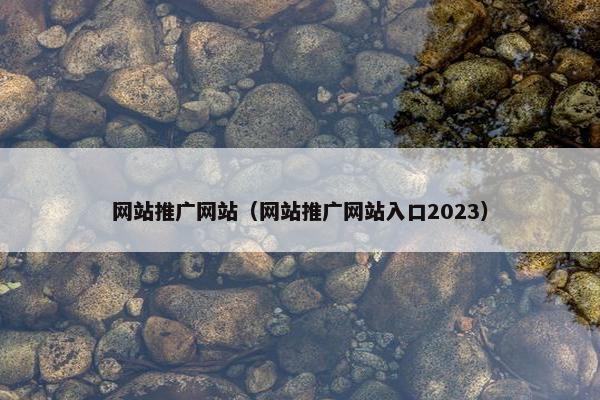 网站推广网站（网站推广网站入口2023）