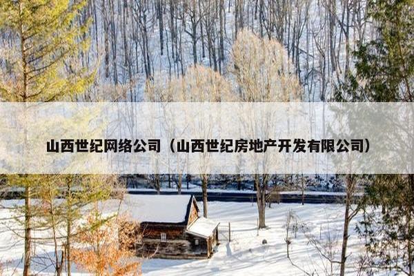 山西世纪网络公司（山西世纪房地产开发有限公司）