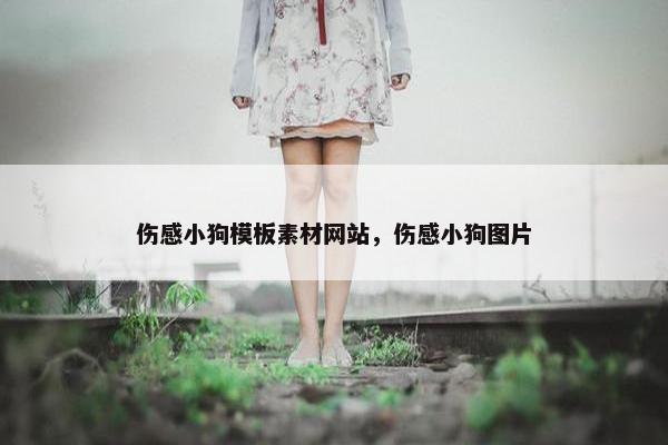 伤感小狗模板素材网站，伤感小狗图片