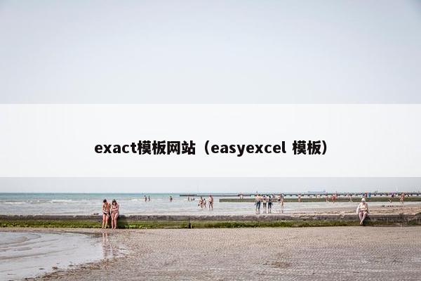 exact模板网站（easyexcel 模板）